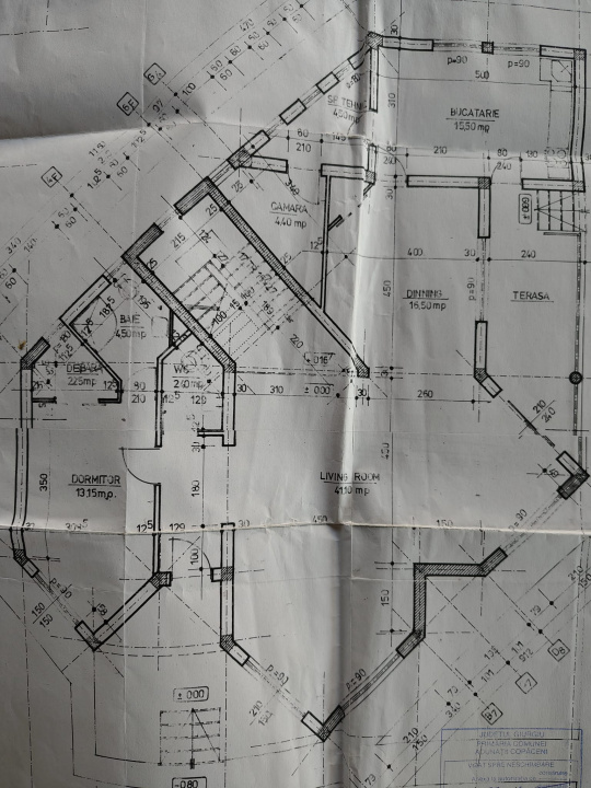 Casa in spatele Primariei Adunatii Copaceni - Giurgiu