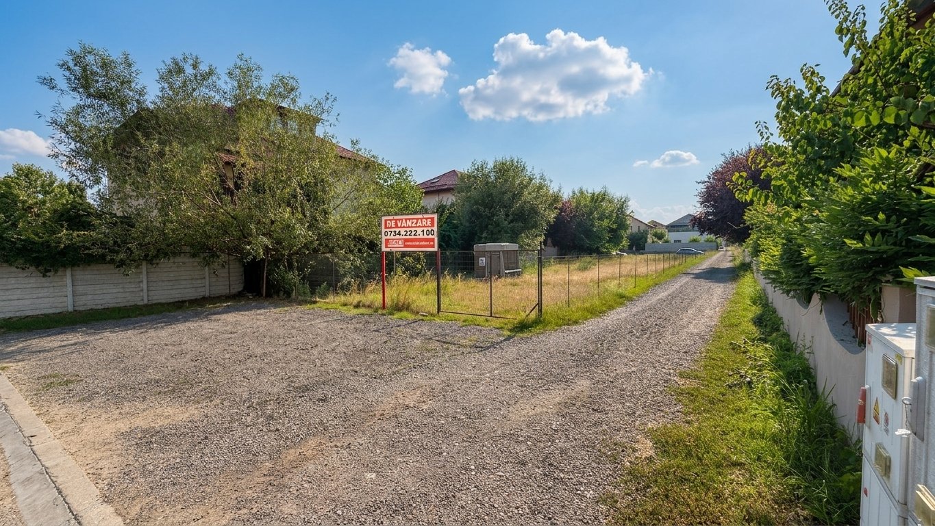 Teren pentru dezvoltare imobiliara Apeductului- Crinului